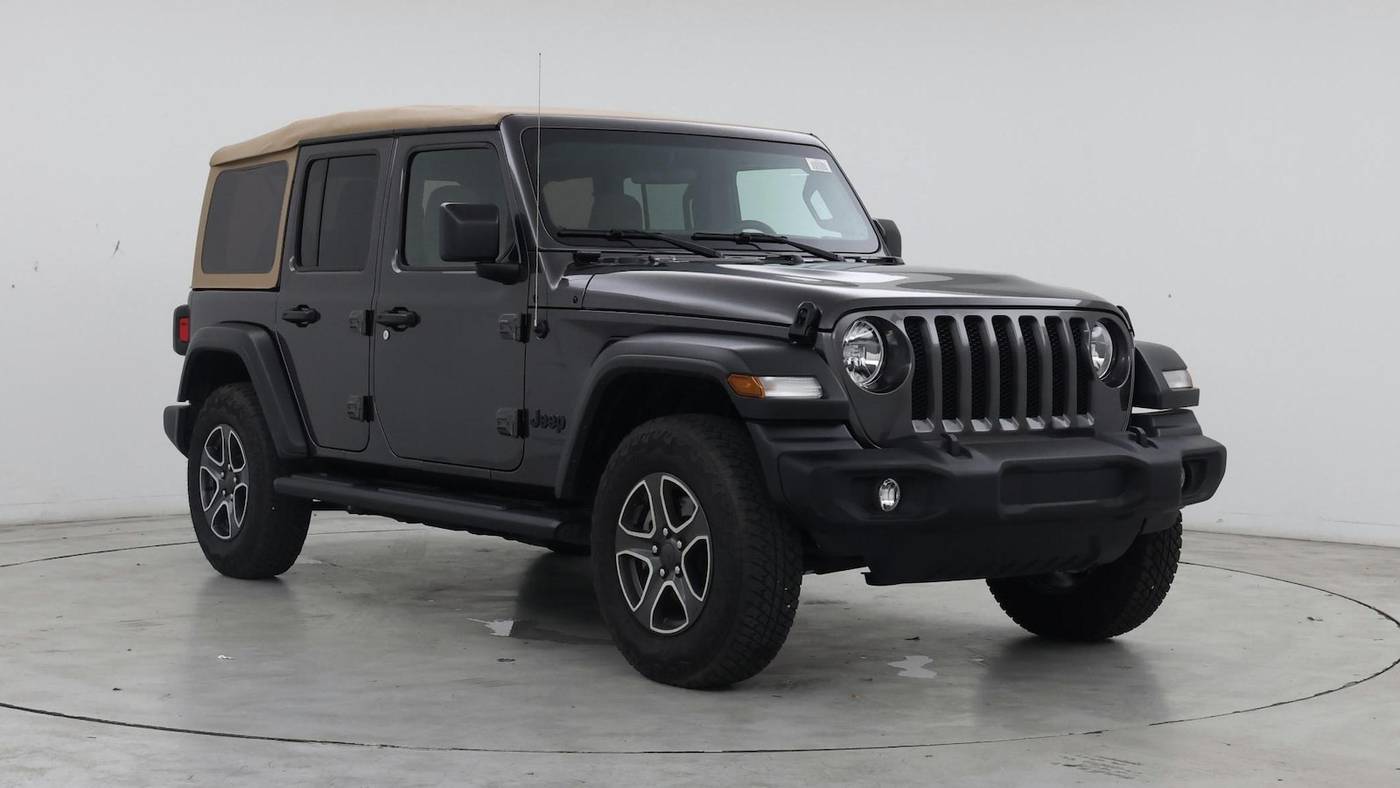 2020 Jeep Wrangler Black and Tan