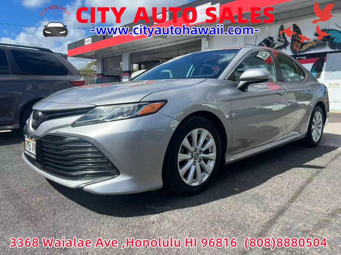 2020 Toyota Camry LE — Sedan — 84,275 mi — Honolulu, HI