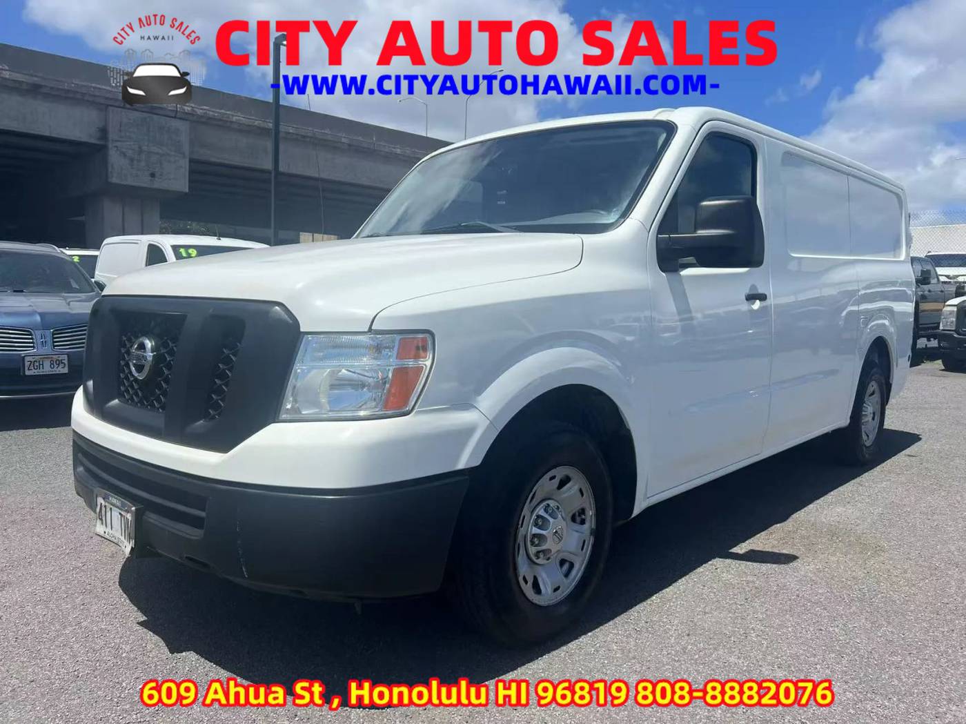 2014 Nissan NV Cargo NV1500 SV — Cargo Van — 131,175 mi — Honolulu, HI