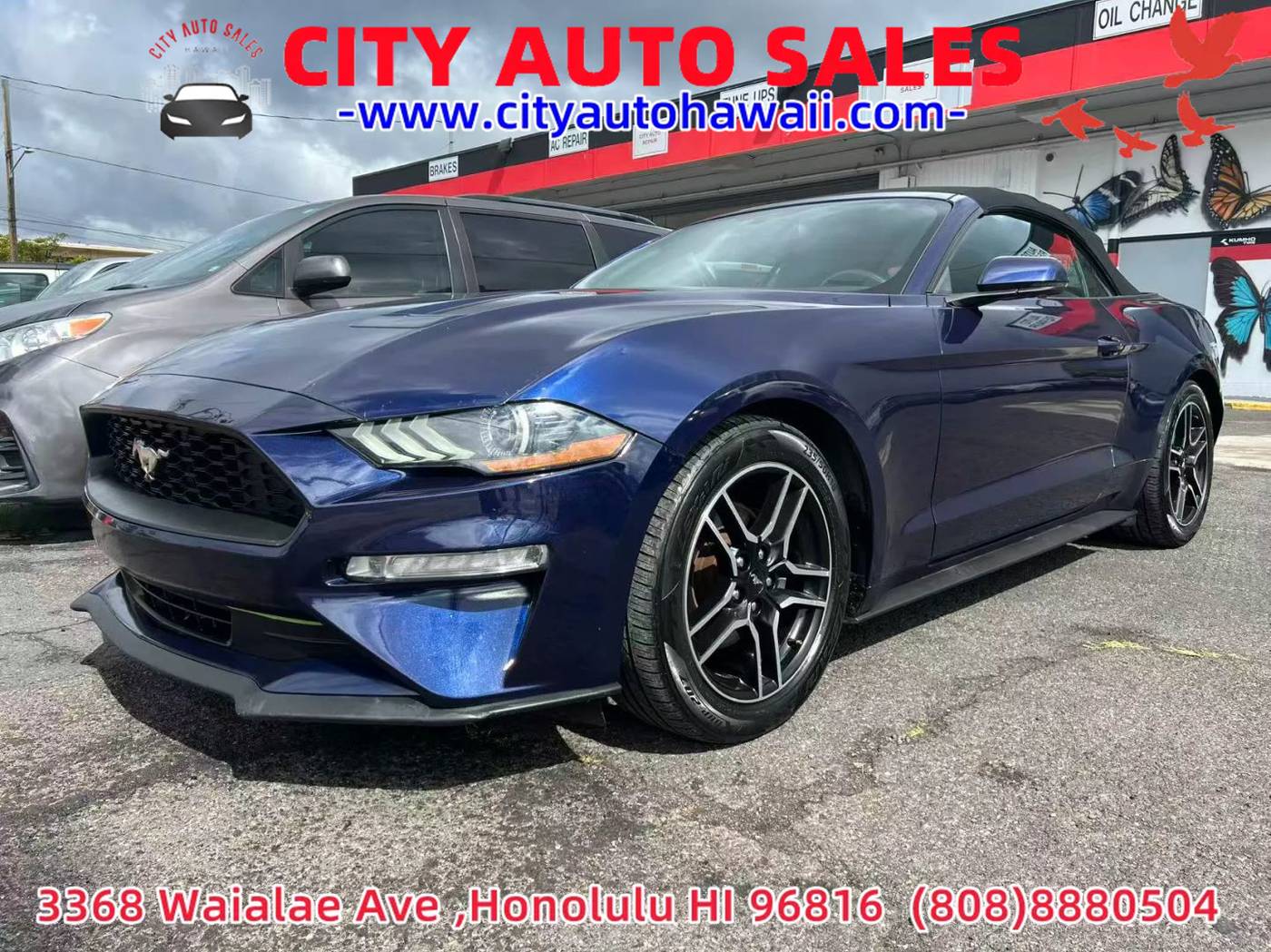 2020 Ford Mustang EcoBoost Premium — Convertible — 55,469 mi — Honolulu, HI