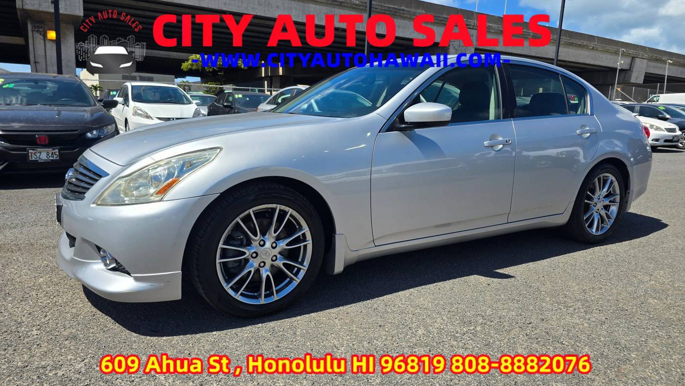 2010 INFINITI G G37 — Sedan — 84,668 mi — Honolulu, HI