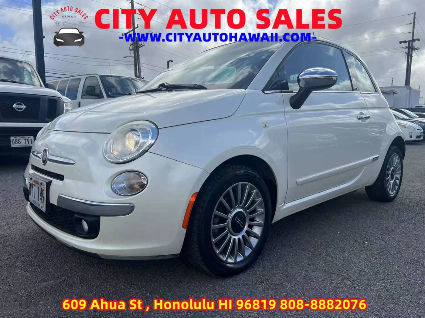2013 FIAT 500 Lounge — Coupe — 57,519 mi — Honolulu, HI