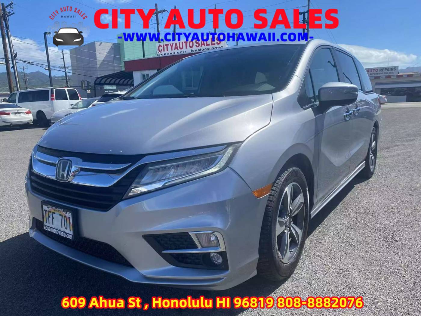 2018 Honda Odyssey Touring — Minivan — 57,680 mi — Honolulu, HI