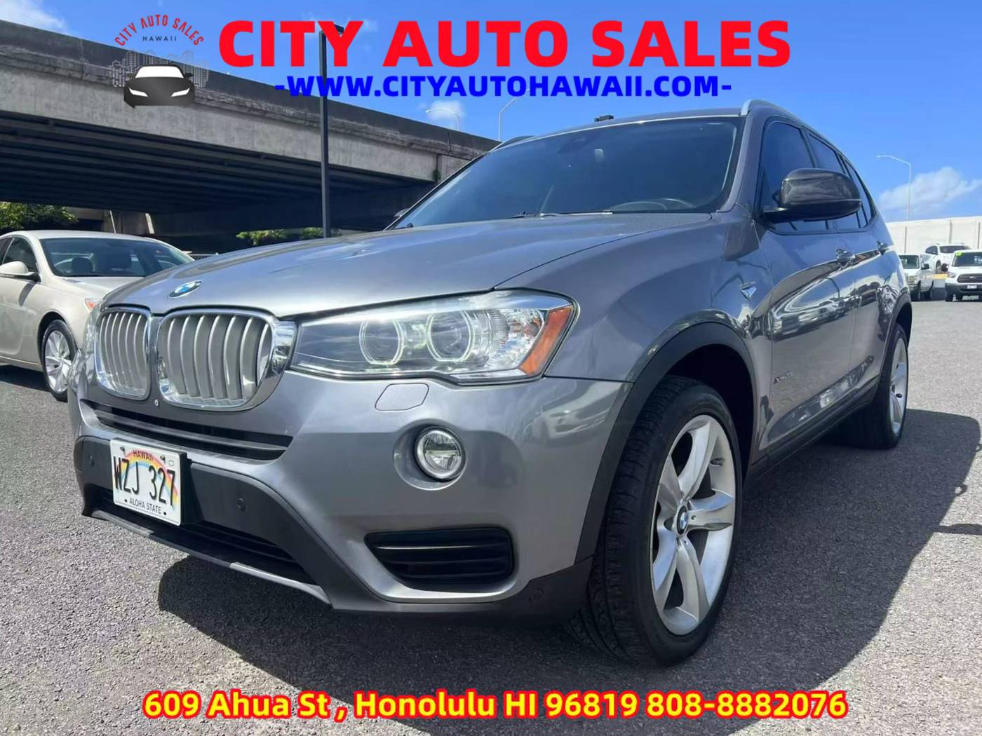 2017 BMW X3 28i — SUV — 98,678 mi — Honolulu, HI