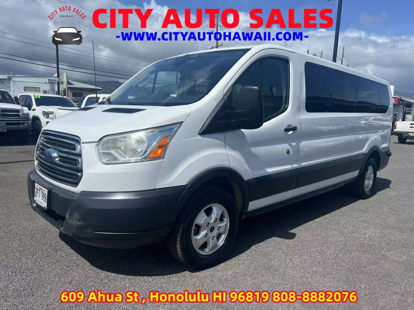 2017 Ford Transit Passenger Wagon T-350 XLT — Passenger Van — 79,885 mi — Honolulu, HI