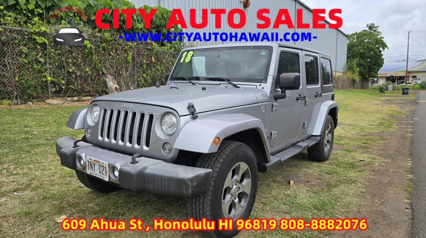 2018 Jeep Wrangler Sahara — SUV — 58,100 mi — Honolulu, HI