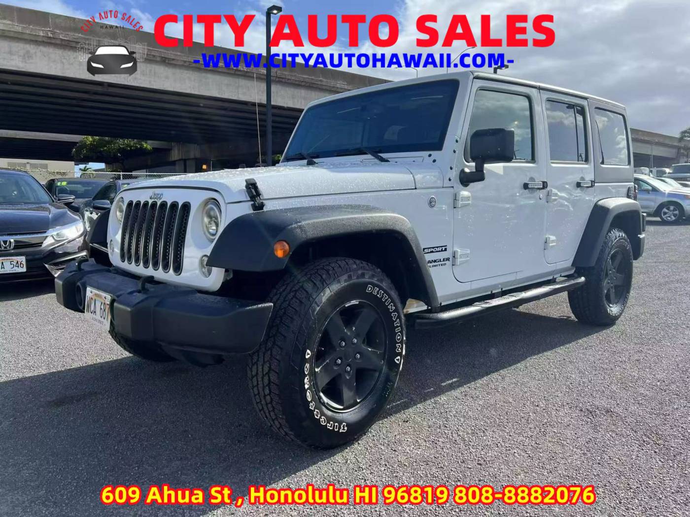 2016 Jeep Wrangler Sport — SUV — 60,600 mi — Honolulu, HI