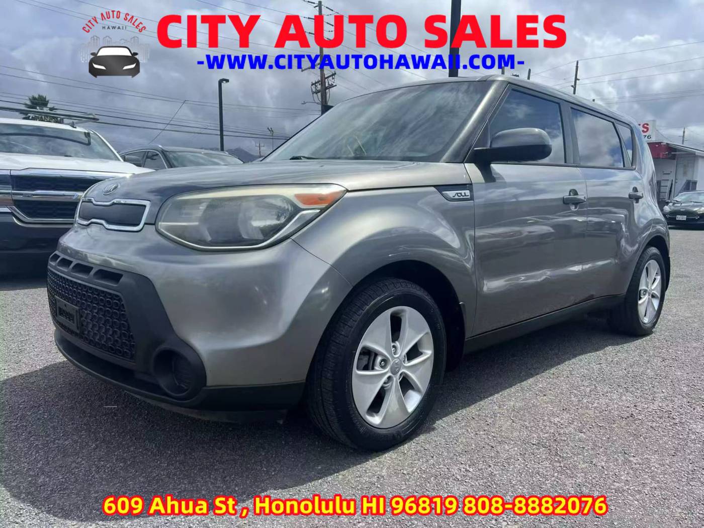 2015 Kia Soul Base — Hatchback — 80,000 mi — Honolulu, HI