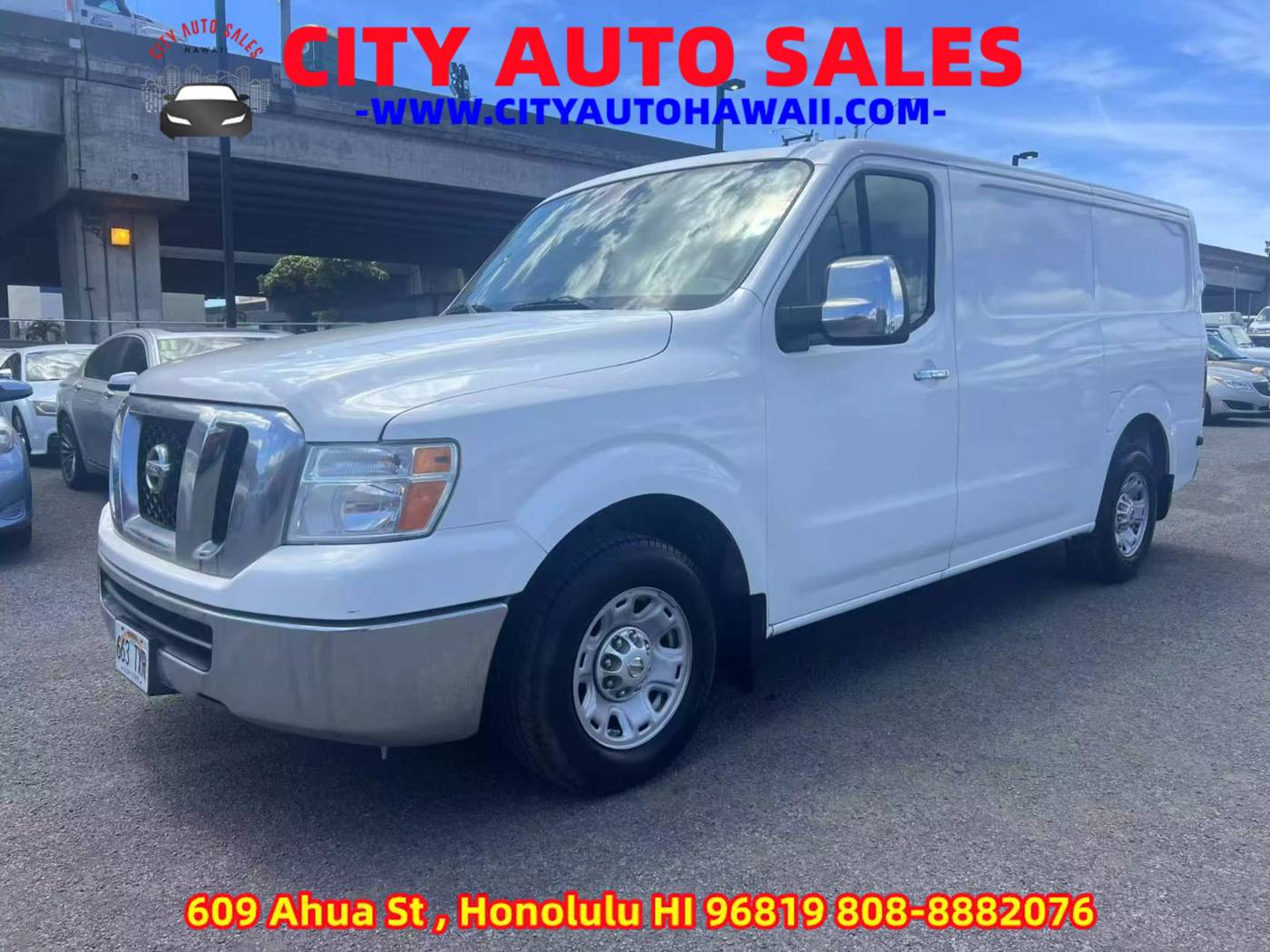 2012 Nissan NV Cargo NV2500 HD SV — Cargo Van — 81,000 mi — Honolulu, HI