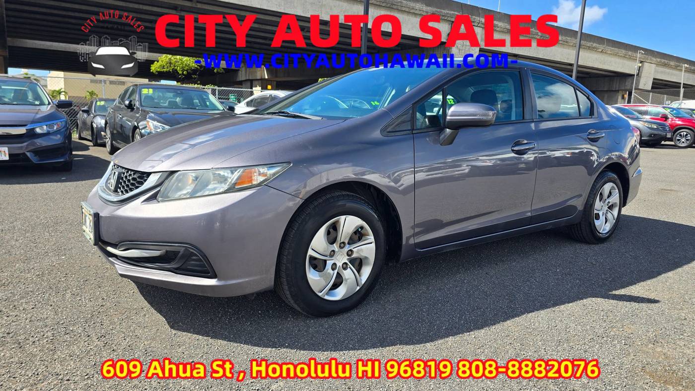 2014 Honda Civic LX — Sedan — 71,692 mi — Honolulu, HI