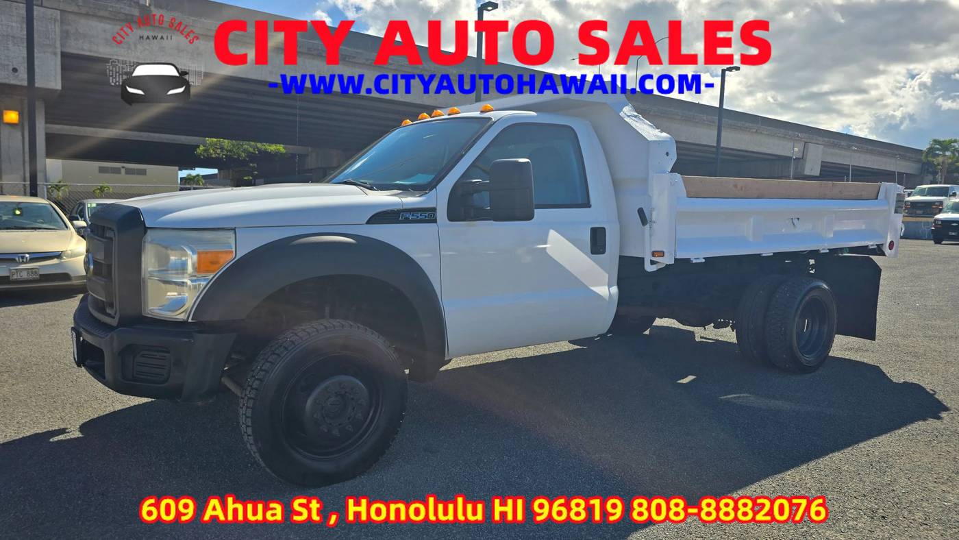 2012 Ford Super Duty F-550 Chassis Cab XL — Chassis Cab Truck — 19,470 mi — Honolulu, HI
