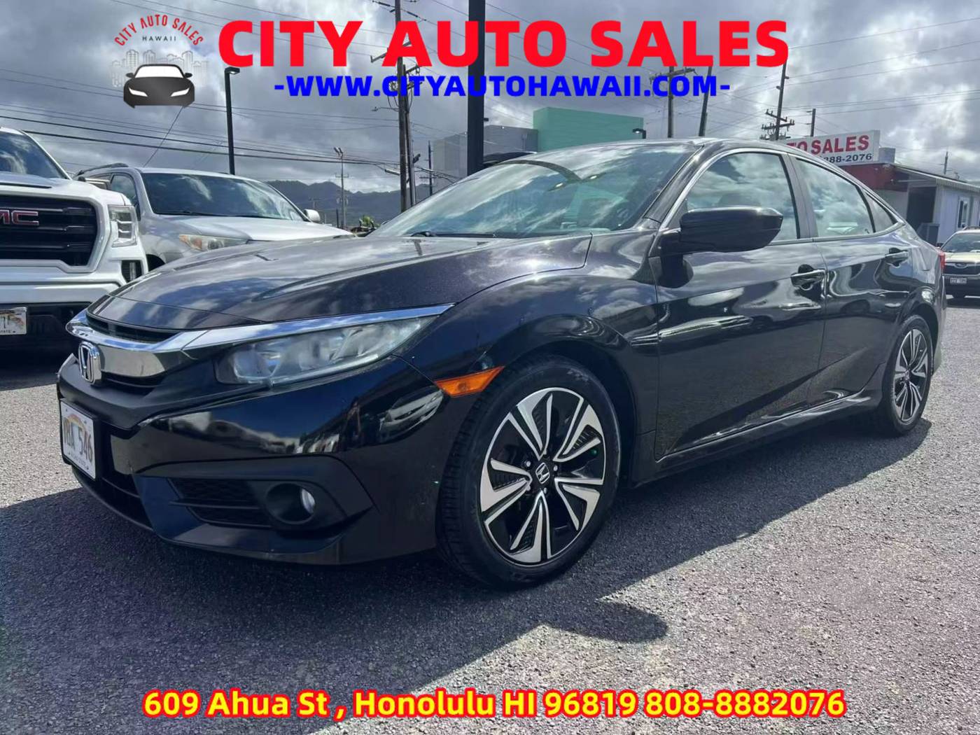 2016 Honda Civic EX-L — Sedan — 71,300 mi — Honolulu, HI