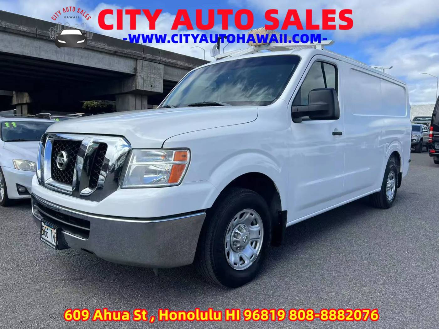 2013 Nissan NV Cargo NV1500 SV — Cargo Van — 85,054 mi — Honolulu, HI