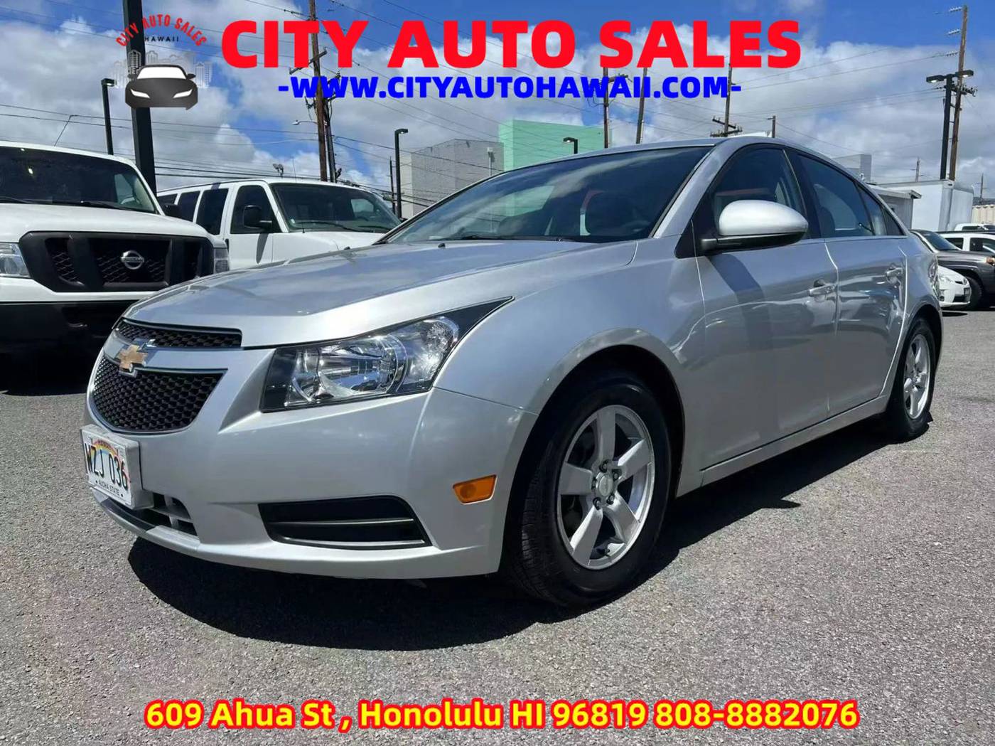 2014 Chevrolet Cruze LT — Sedan — 84,085 mi — Honolulu, HI