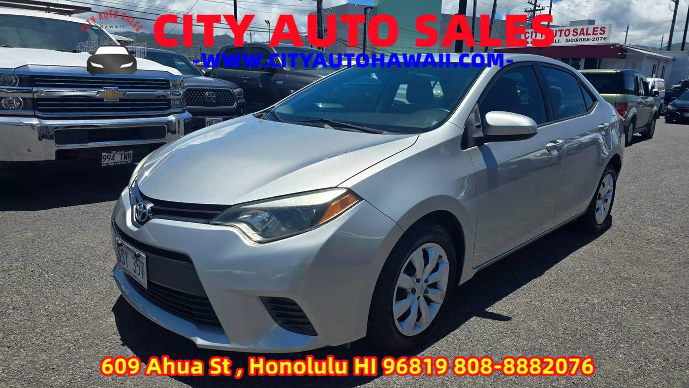 2016 Toyota Corolla L — Sedan — 60,400 mi — Honolulu, HI