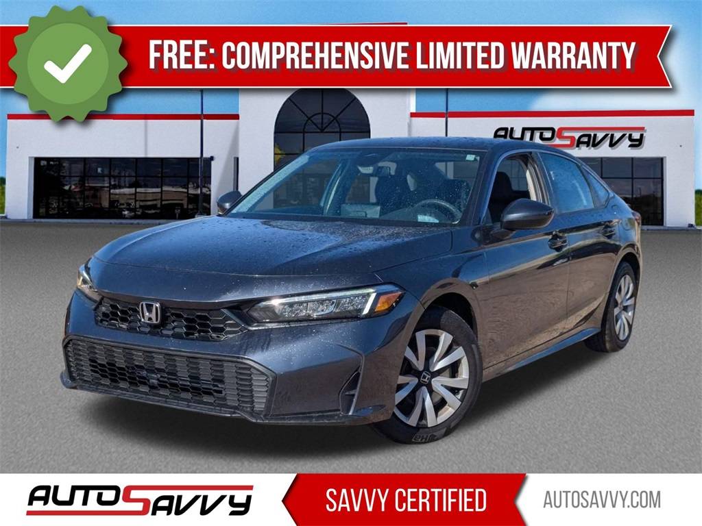 2025 Honda Civic LX — Sedan — 2,566 mi — Santa Fe, NM