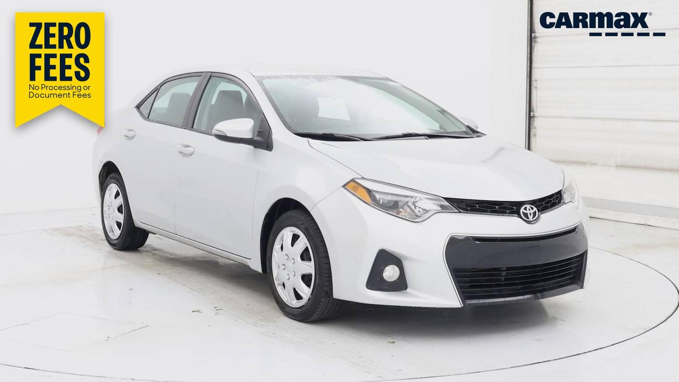 2016 Toyota Corolla S
