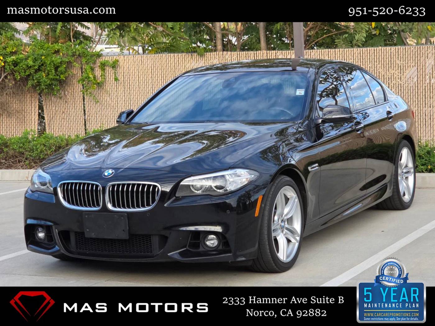 2016 BMW 5 Series 535i — Sedan — 106,798 mi — Norco, CA