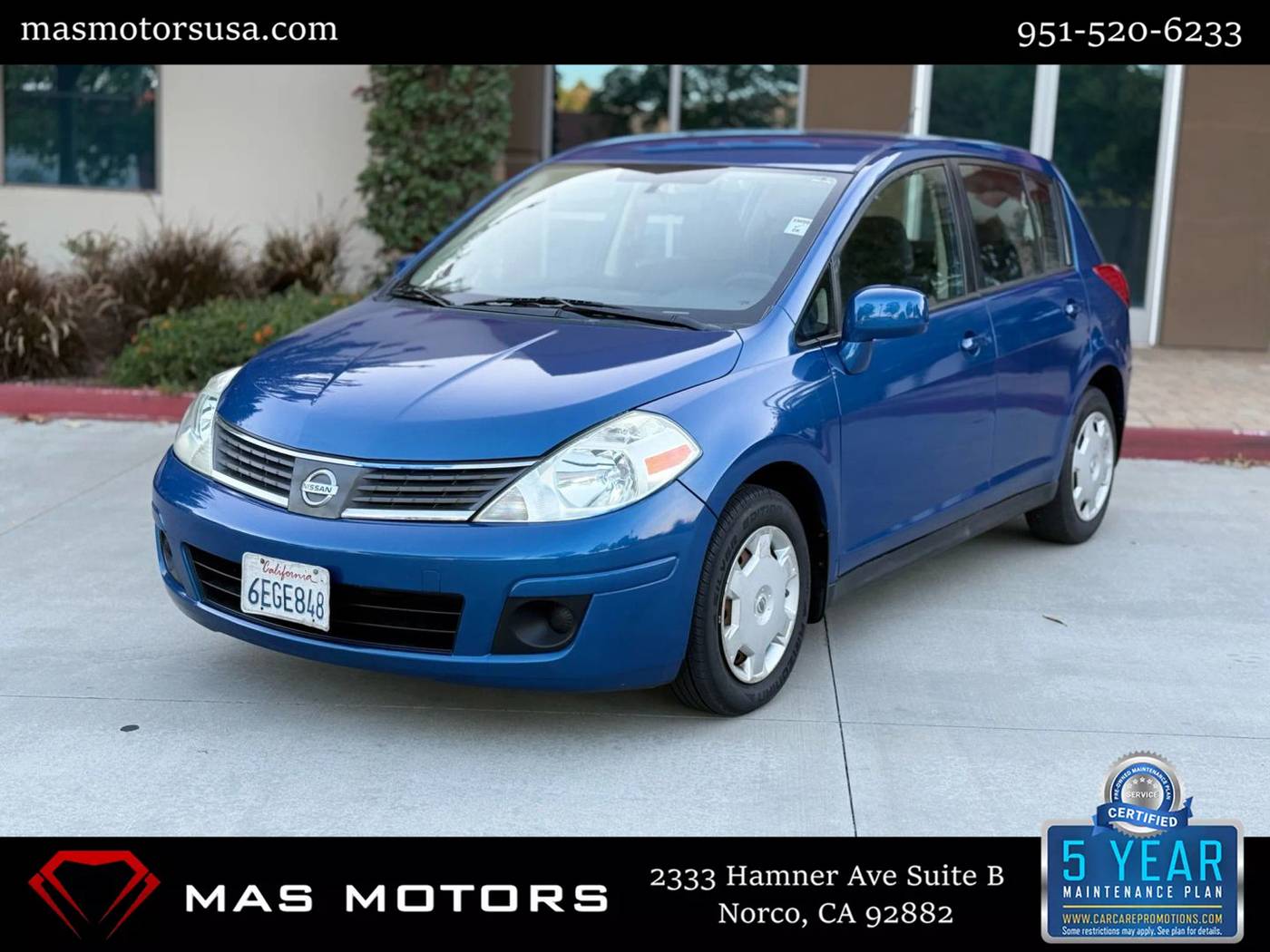 2009 Nissan Versa 1.8 S — Hatchback — 100,957 mi — Norco, CA