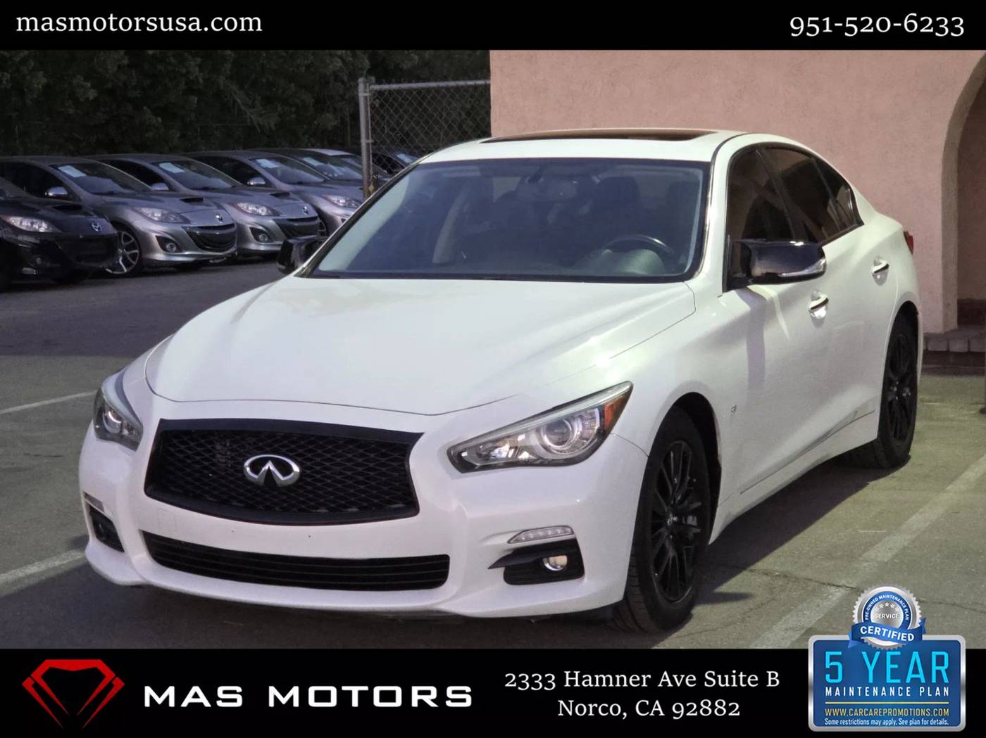 2015 INFINITI Q50 Premium — Sedan — 113,073 mi — Norco, CA