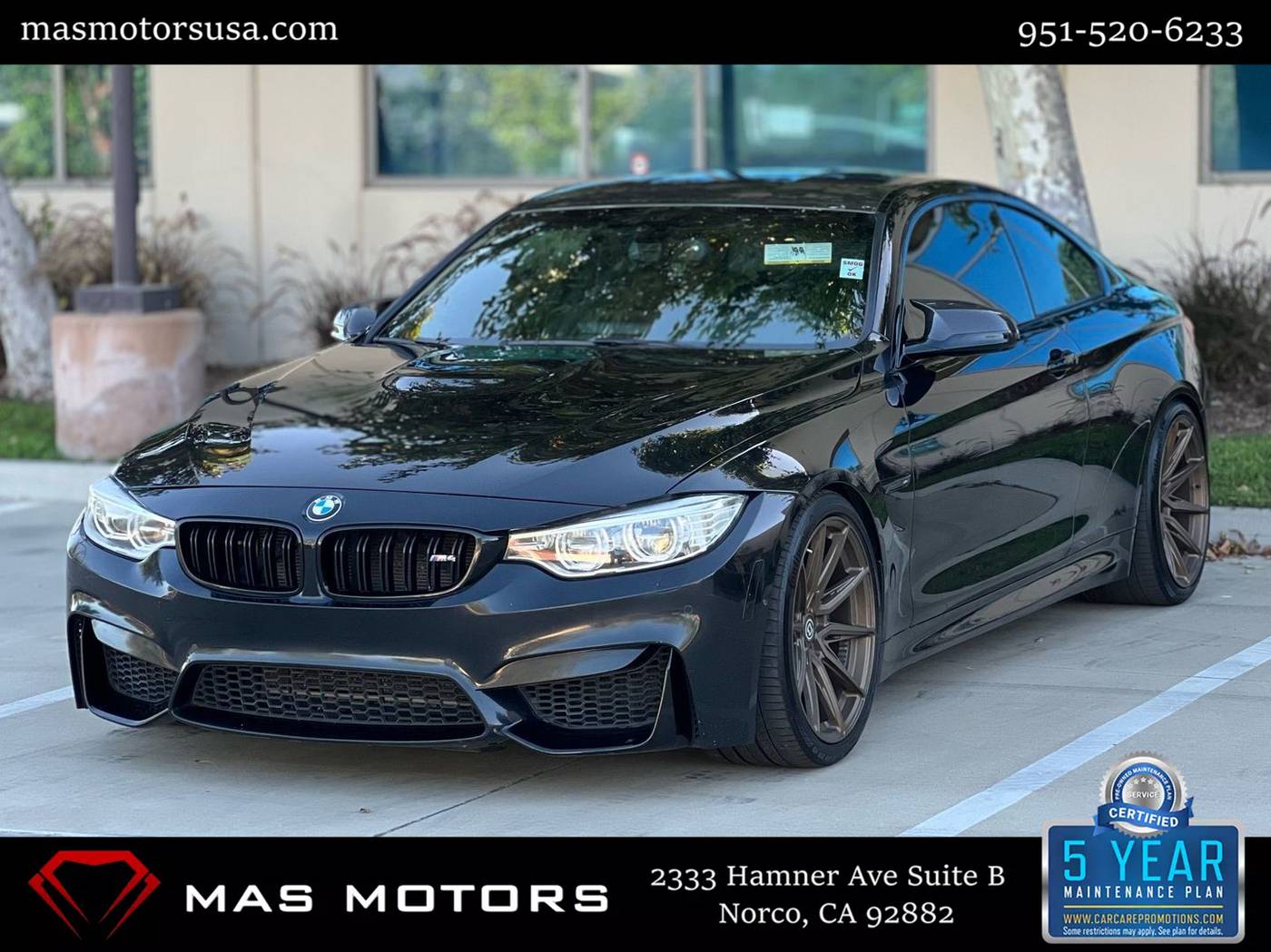 2015 BMW M4 Standard — Coupe — 75,487 mi — Norco, CA