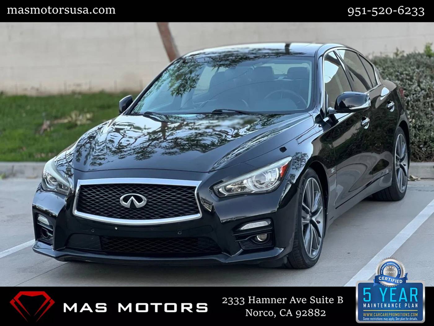 2016 INFINITI Q50 3.0t SPORT — Sedan — 51,900 mi — Norco, CA