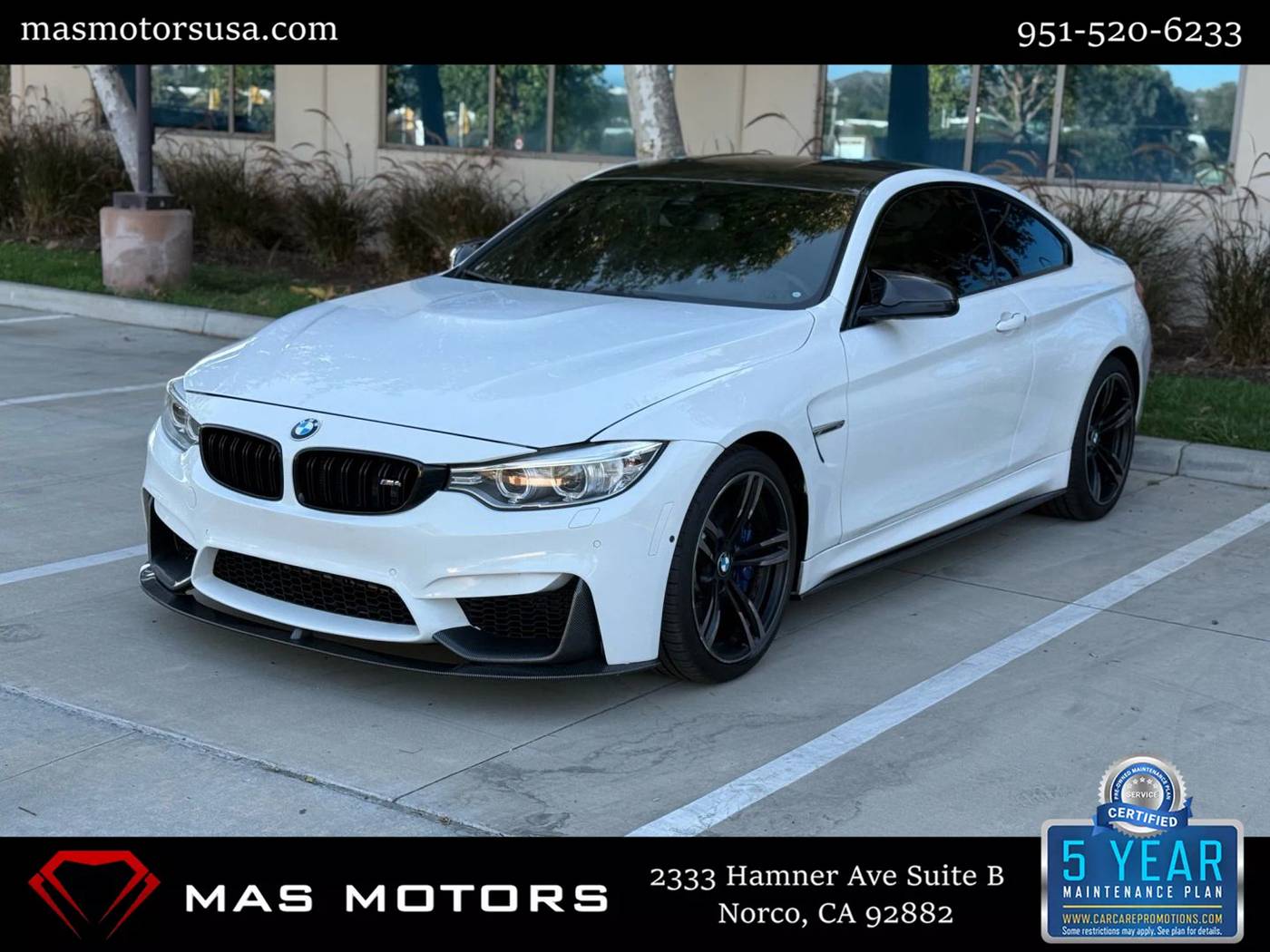 2016 BMW M4 Standard — Coupe — 110,296 mi — Norco, CA