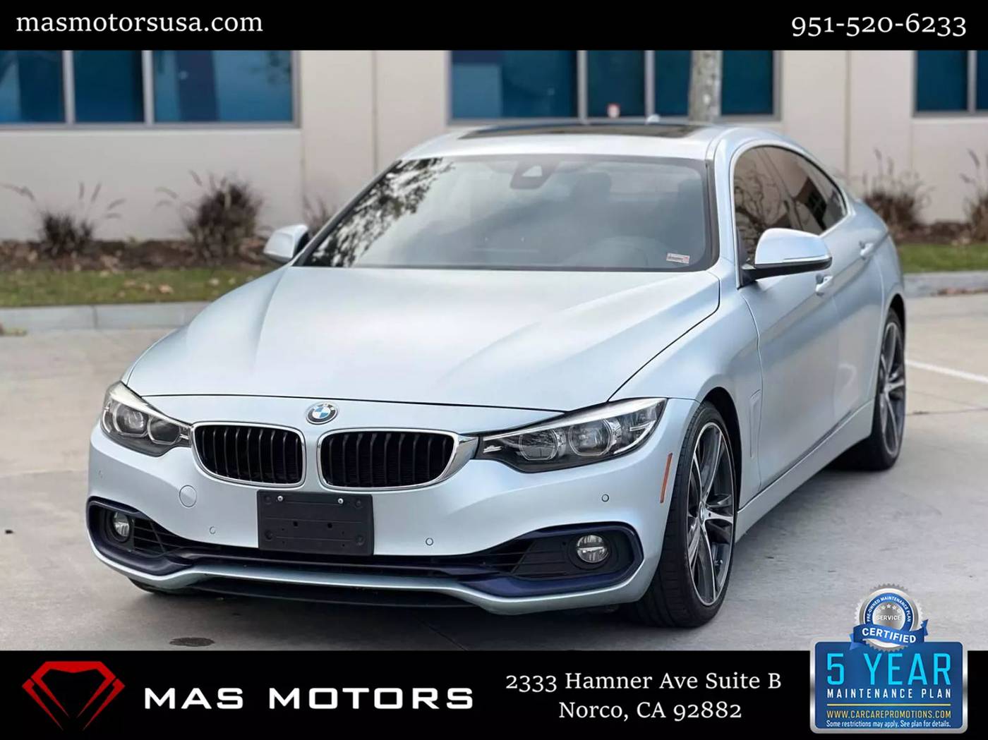 2018 BMW 4 Series 440i — Hatchback — 51,574 mi — Norco, CA