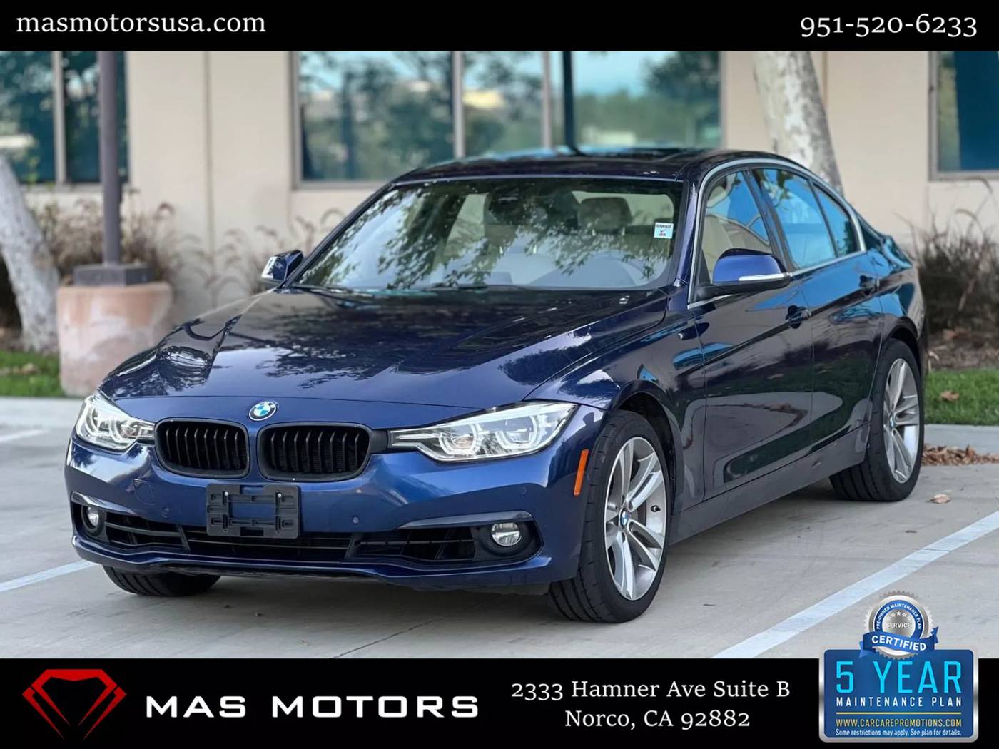 2016 BMW 3 Series 340i — Sedan — 101,915 mi — Norco, CA