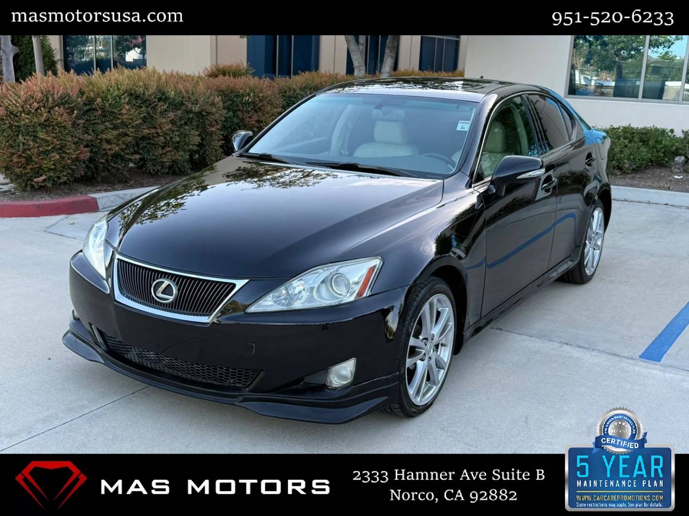 2010 Lexus IS IS 250 — Sedan — 104,191 mi — Norco, CA