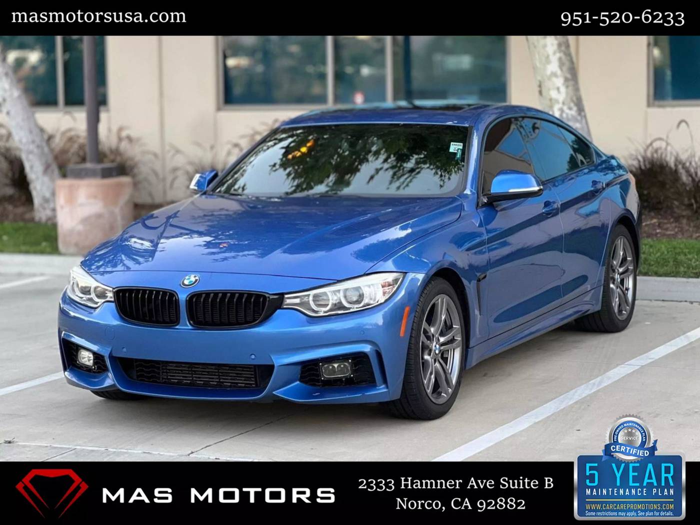 2015 BMW 4 Series 428i — Hatchback — 100,799 mi — Norco, CA