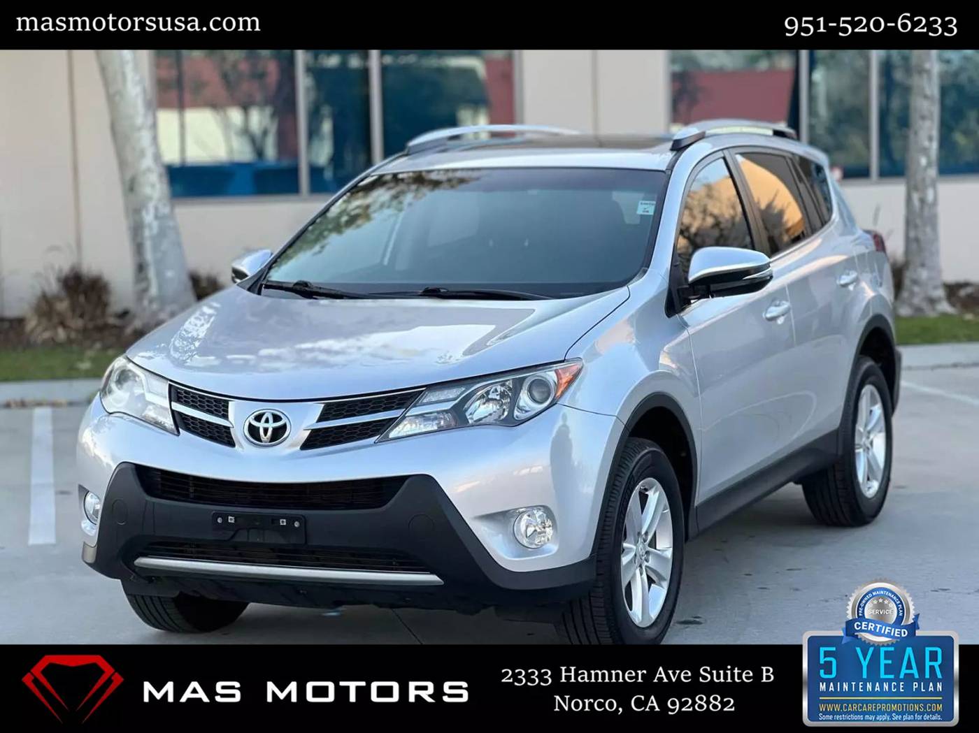 2014 Toyota RAV4 XLE — SUV — 86,129 mi — Norco, CA