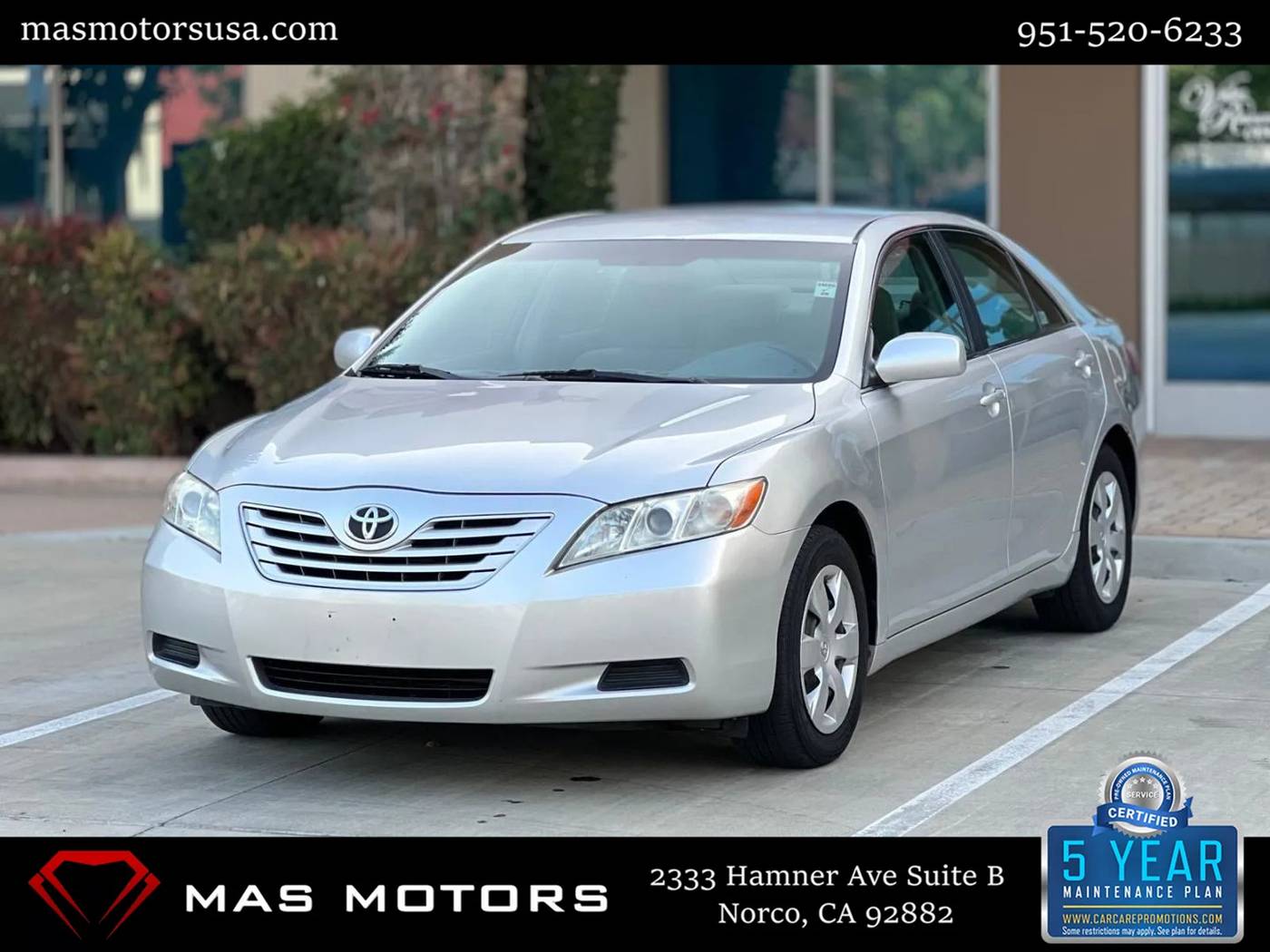 2009 Toyota Camry LE — Sedan — 100,045 mi — Norco, CA