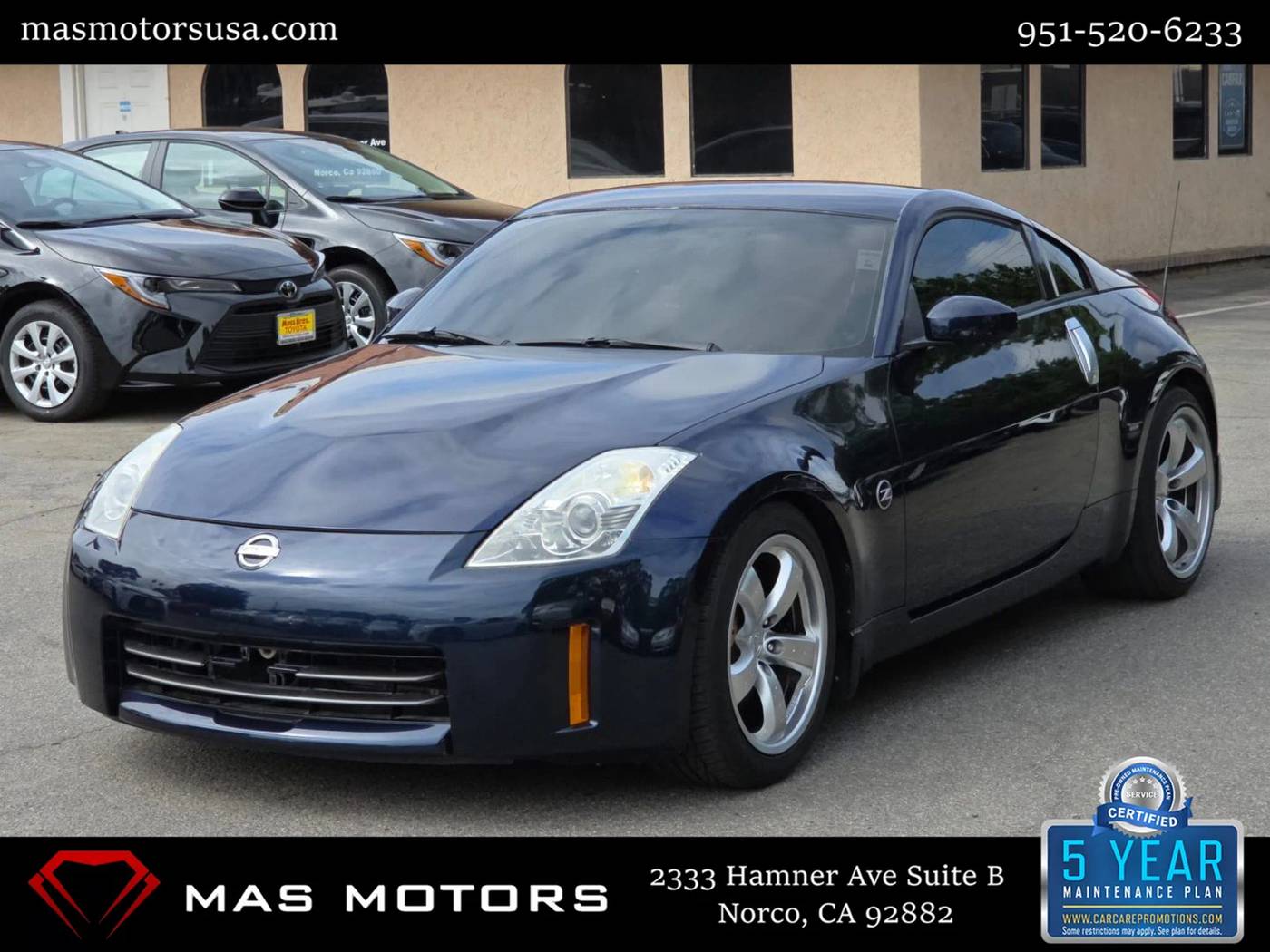 2008 Nissan 350Z Grand Touring — Coupe — 99,184 mi — Norco, CA