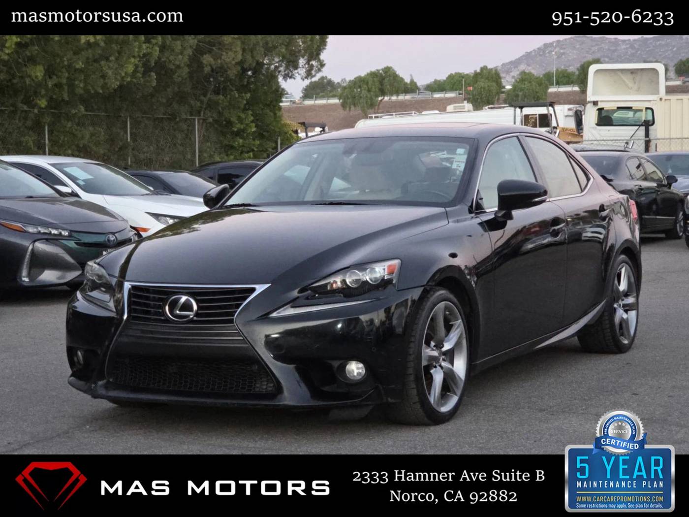 2014 Lexus IS IS 350 — Sedan — 108,845 mi — Norco, CA