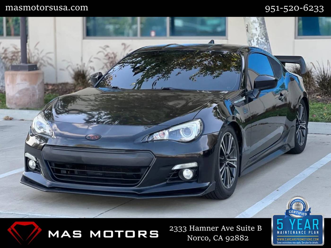 2015 Subaru BRZ Limited — Coupe — 112,373 mi — Norco, CA