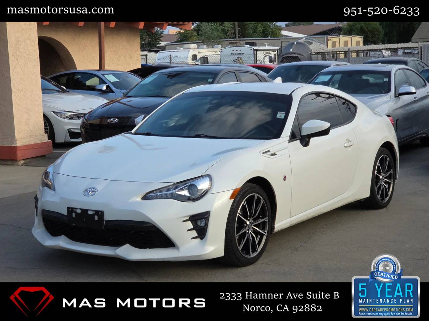 2017 Toyota 86 860 Special Edition — Coupe — 109,612 mi — Norco, CA