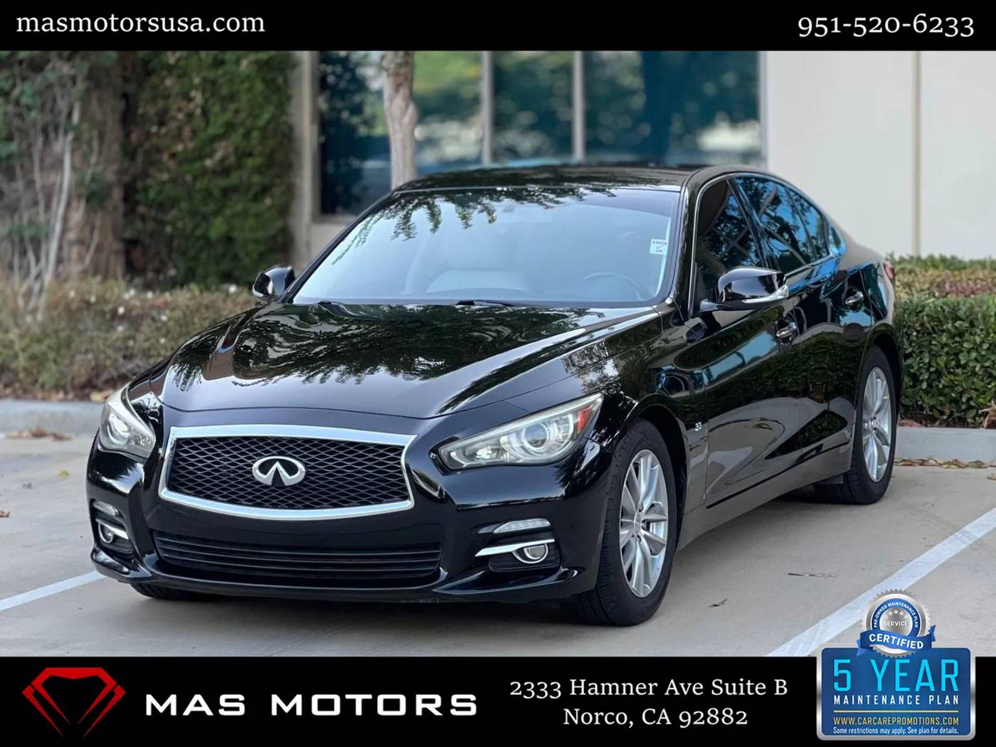 2014 INFINITI Q50 Standard — Sedan — 109,913 mi — Norco, CA