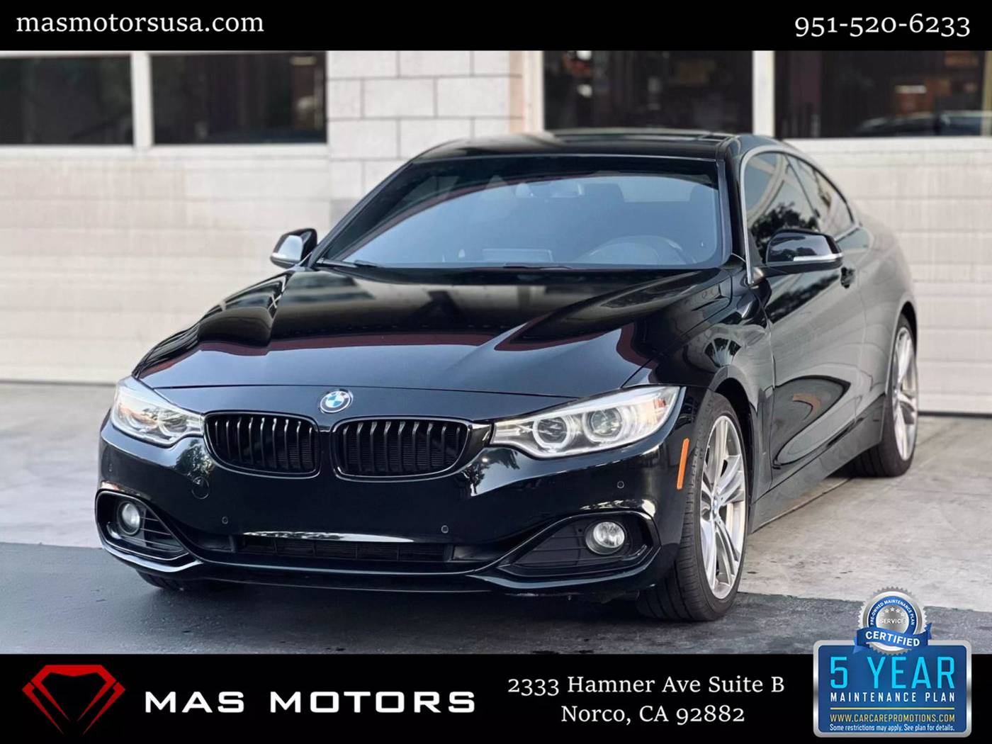 2017 BMW 4 Series 440i — Coupe — 133,416 mi — Norco, CA