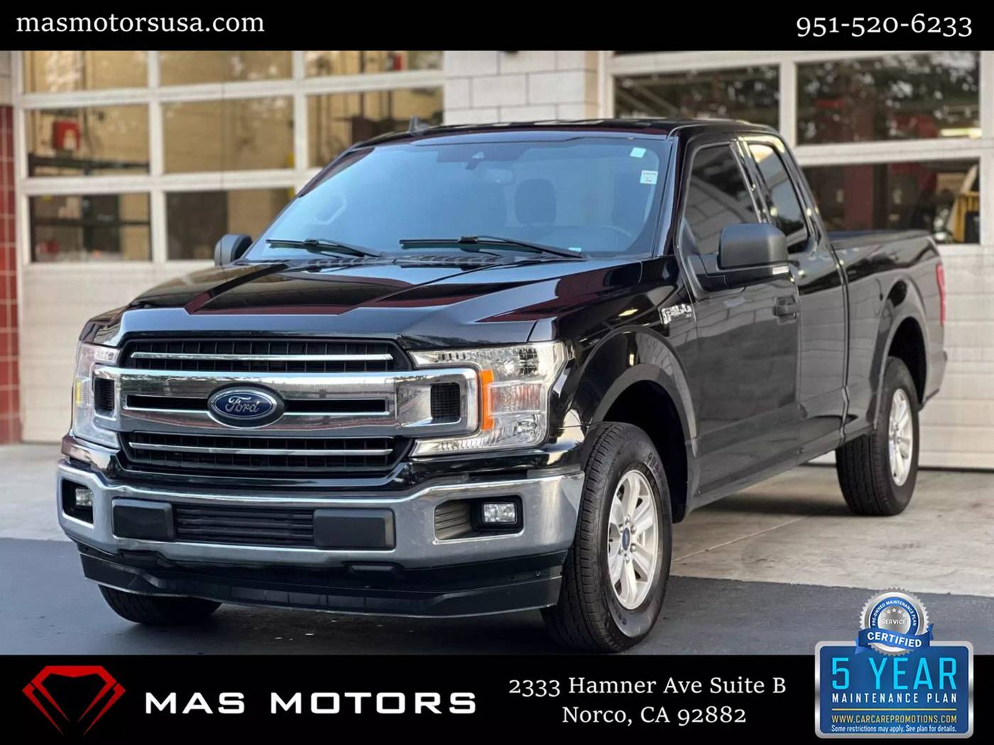 2020 Ford F-150 XLT — Pickup Truck — 106,186 mi — Norco, CA