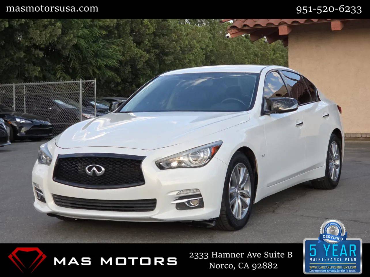 2014 INFINITI Q50 Standard — Sedan — 121,648 mi — Norco, CA