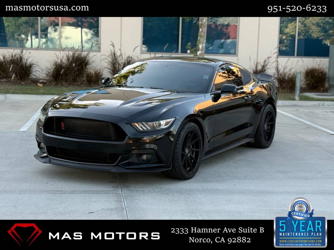 2016 Ford Mustang GT Premium — Coupe — 100,368 mi — Norco, CA