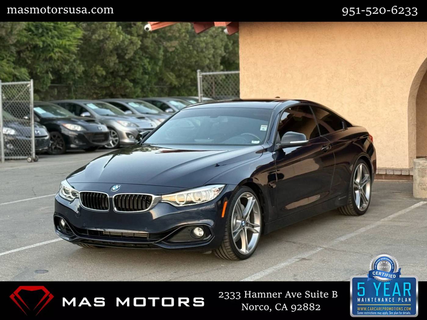 2014 BMW 4 Series 435i — Coupe — 59,618 mi — Norco, CA