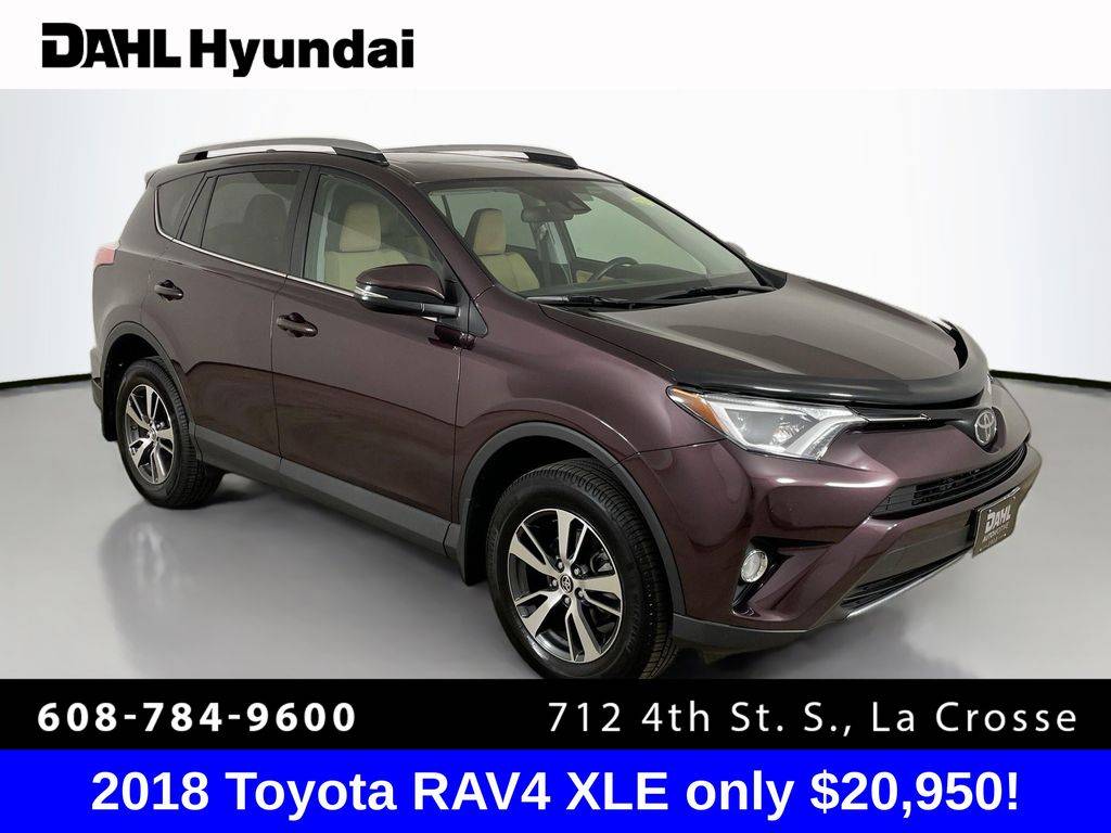2018 Toyota RAV4 XLE — SUV — 84,815 mi — La Crosse, WI
