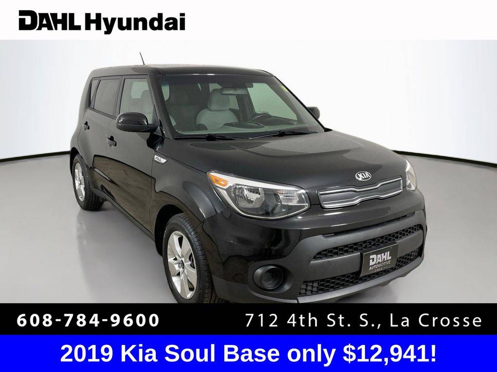 2019 Kia Soul Base — Hatchback — 41,519 mi — La Crosse, WI