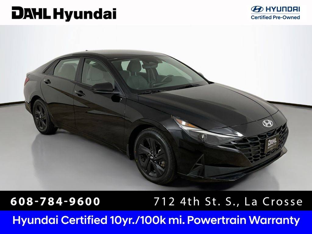 2023 Hyundai Elantra Hybrid Blue — Sedan — 62,568 mi — La Crosse, WI