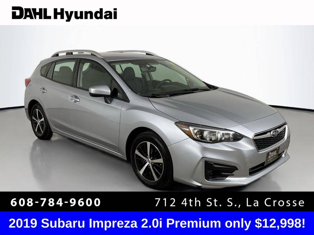 2019 Subaru Impreza 2.0i Premium — Hatchback — 147,203 mi — La Crosse, WI