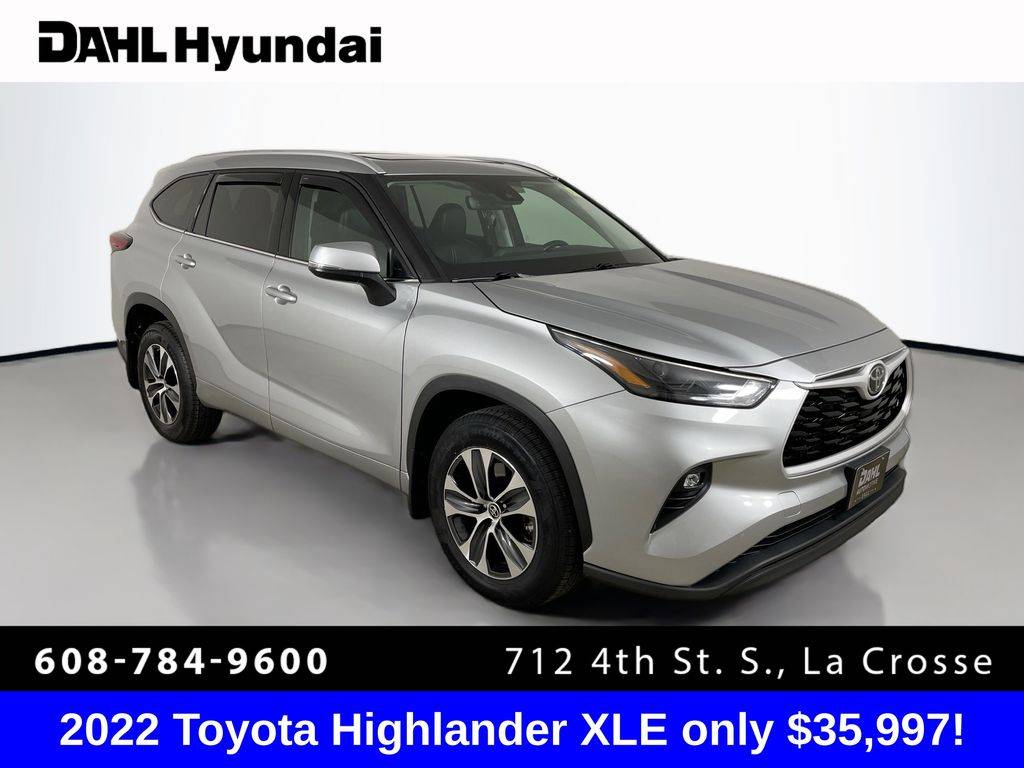 2022 Toyota Highlander XLE — SUV — 63,000 mi — La Crosse, WI