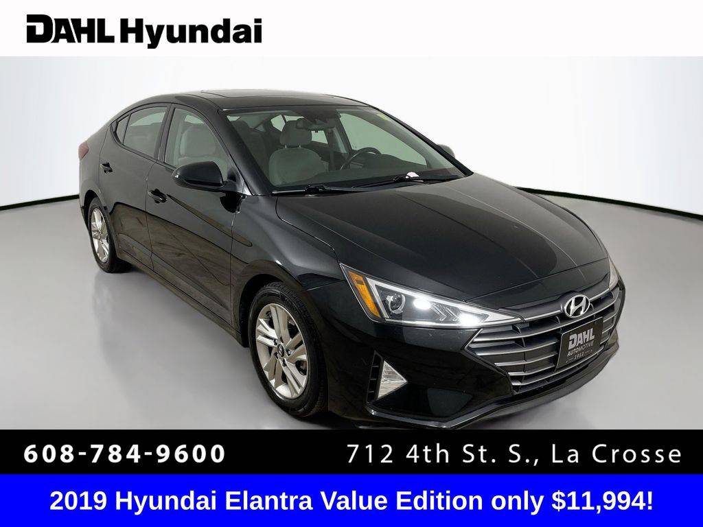 2019 Hyundai Elantra Value Edition — Sedan — 92,046 mi — La Crosse, WI