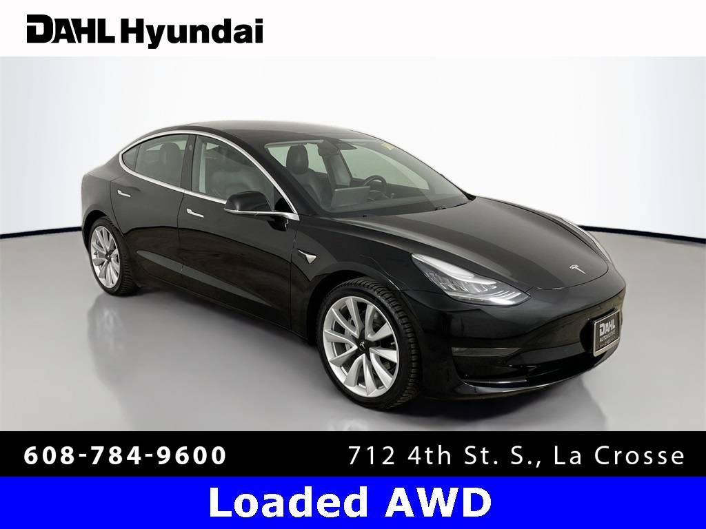2020 Tesla Model 3 Long Range — Sedan — 52,012 mi — La Crosse, WI